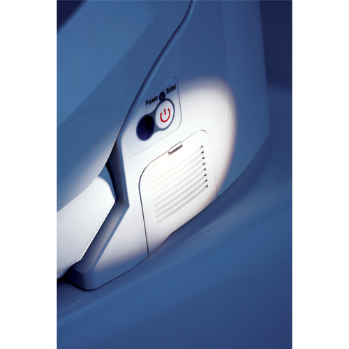 Tecma E-Breeze Toilette 12V mit Bidet, Heizung, Trockner, Softclose, All in one 2 Tasten, Magnetventil