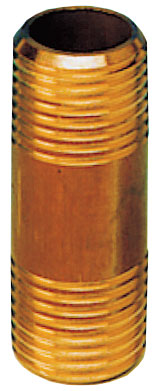 Allpa Messing Verlängerung, 1"X150mm, 2-Seiten Außengewinde