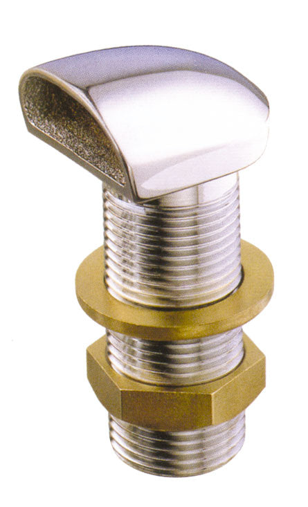 Allpa Messing-Verchromte Entlüftungsnippel, 1/2"