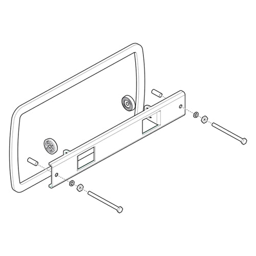 Humminbird IDMK H7R Konsolen Einbaumontage Kit Helix 7