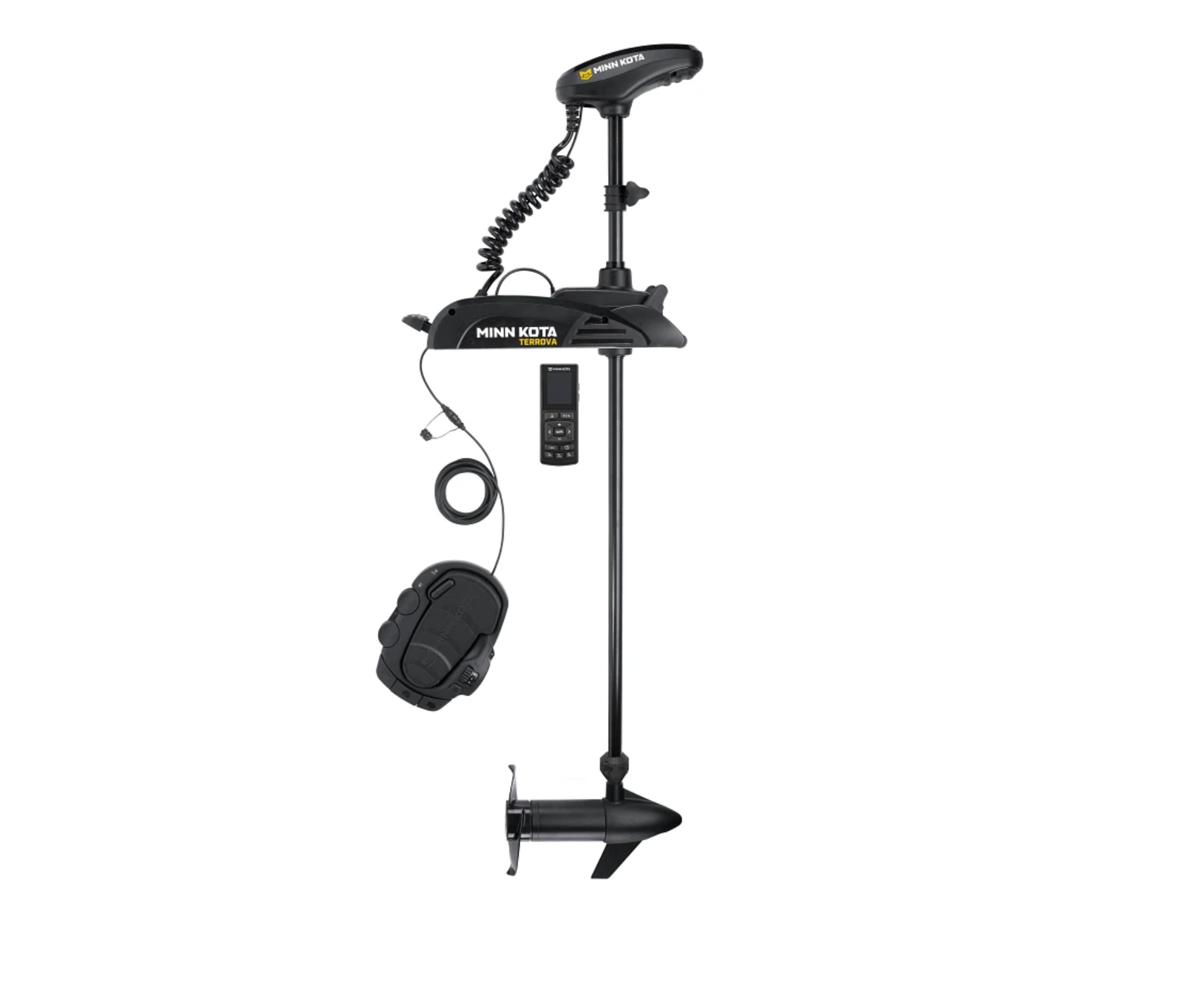 Minn Kota Terrova 55 FL 12V 54" 137cm DSC Geber, Fernbedienung, Fußpedal