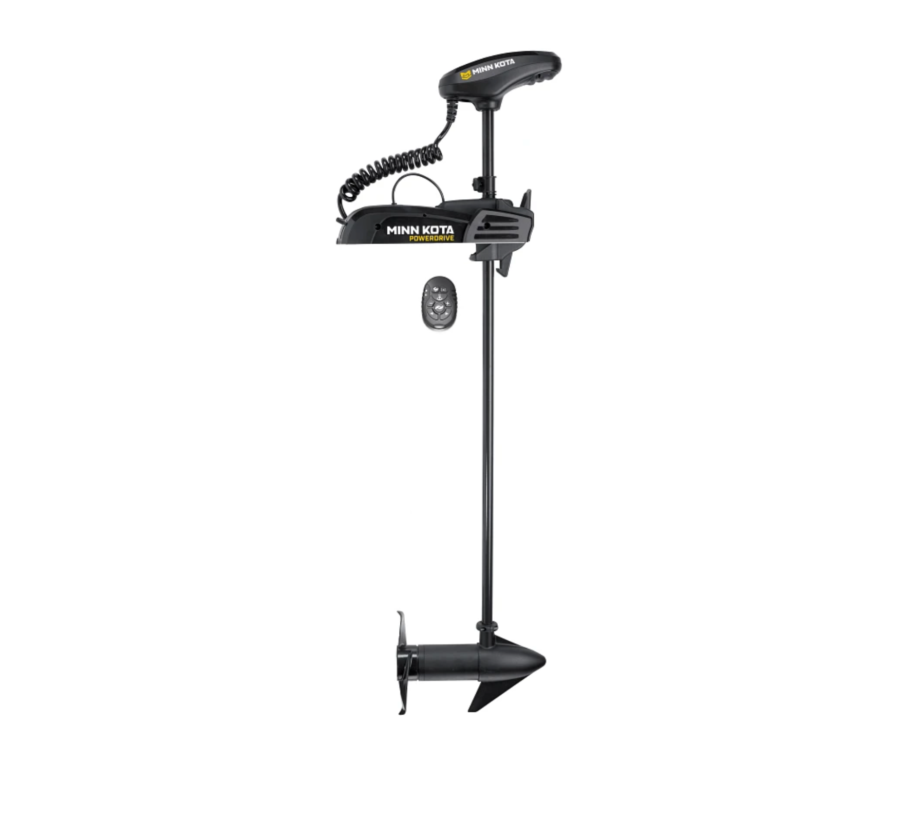 Minn Kota Powerdrive 55 FL 12V 54" 137cm ohne Geber, Mikro Fernbedienung