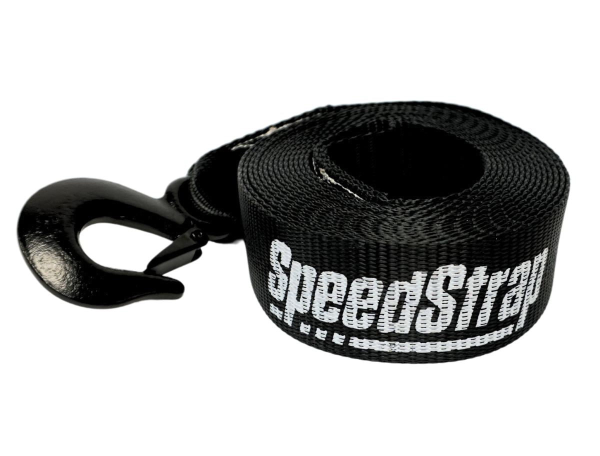 Speedstrap Windengurt, 6 Meter Anhängergurt mit Haken