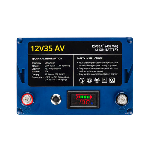 Rebelcell 12V35 AV Li-Ion Akku (432 Wh)