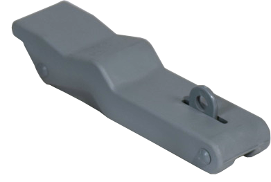 Peak Elastic Antivibrating Latch W/O Padlock Holder 150x36 Grau