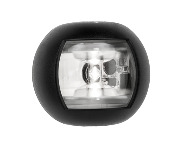 Allpa Positionslaterne Weiß Hecklicht 135°, Led 12-24v, Schwarzes Kunststoffgehäuse
