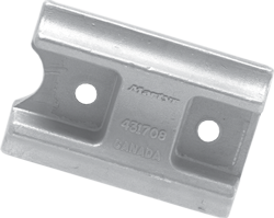 Allpa Zinkanode Omc/Johnson/Evinrude, Curved Block (Oem 431708)