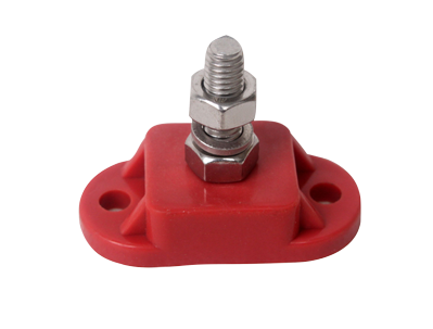 Allpa Isolierter Anschlußbolzen, Zinn-Platte Aus Abs, 8mm, Rot