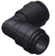 Seatech Quick-Connect Knie-Stück, Ø15xø15mm