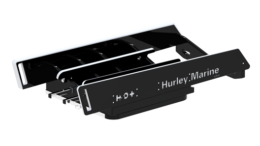 Hurley H3o+ Davit Mit Manueller Winde Schwarz