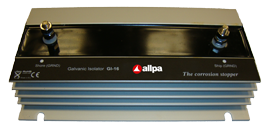Allpa Korrosionstopper Modell 'Gi-16', Stromspitze 1600a/20ms, Ip67, 55x120x200mm