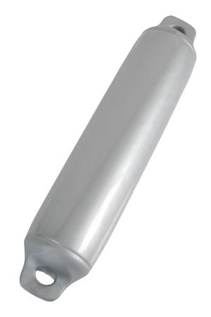 Allpa Fender Comet, Ø250mm, L=800mm, Silber (Größe 5) (Aufblassbar Mit Kugelventil)