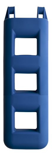 Allpa Treppenfender 3-Stufen, 250x120x750m, 4kg, Blau