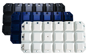 Allpa Multifender, 60x30x8cm, 3kg, Schwarz