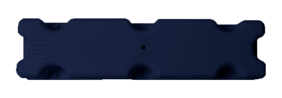 Allpa Blockfender, 50x12x7cm, 1,4kg, Dunkelblau (Größe 1)