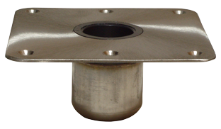 Allpa Taper-Lock Serie, Power-Rise Sit Down Aufbau Fuß 9" (229mm), Rund