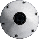 Allpa Plug-In Aluminium Fußplatte, Ø230mm