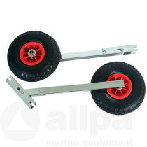 Allpa Niro Transporträdersatz Für Schlauchboot Typ 'Ibis 2', Max. 150kg (Klappbar)