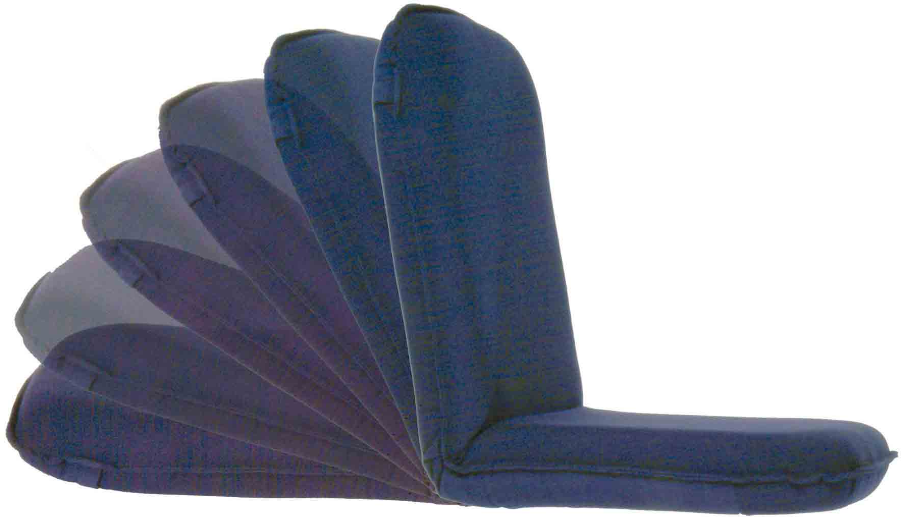 Allpa Klappstuhl- & Liegestuhl Modell 'Royal Queen', Blau