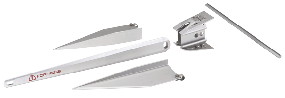 Fortress Marine Aluminium Anker, 6,8kg, Verstellbar