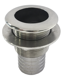 Allpa Niro 316 Borddurchlass Mit Schlauchanschluß Ø38mm (1-1/2")