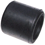 Allpa Seitenrolle, 108x102mm, Bohrung 19mm (Gegossenem Gummi) (Mit Weicher Oberfläche)