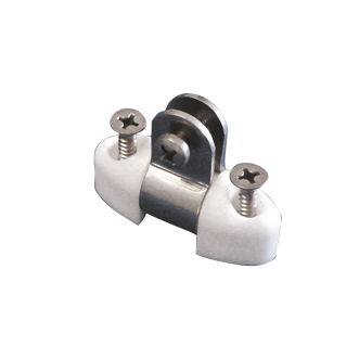 Allpa Nylon Deckfitting Mit Niro Scharnier Inklusive Schrauben