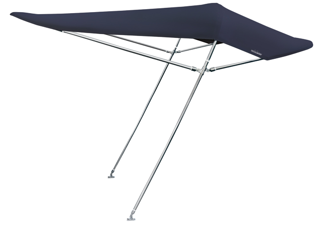 Allpa Sonnen-Top Modell 'Aria' 150x122x200cm; Blau; Rohr Ø22mm
