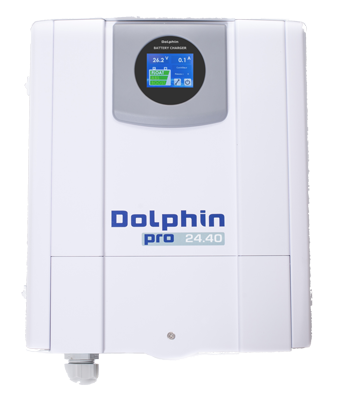 Allpa Batterielader 24v - 40a, Modell 'Dolphin Pro Touch View'