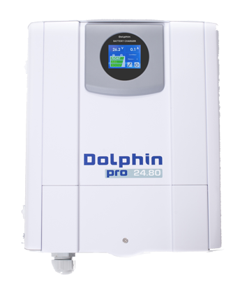 Allpa Batterielader 24v - 80a, Modell 'Dolphin Pro Mit Touch View'
