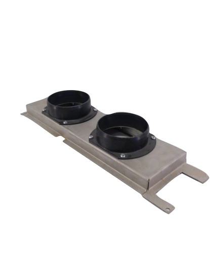 Allpa Heißwasserschlauch Aluminium, Ø50mm (Preis Per Meter)