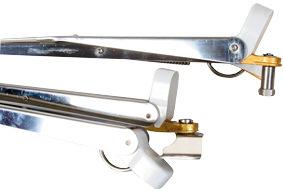 Allpa Wischerarme Doppelt Modell 'Charly', Verstellbar L=500-600mm