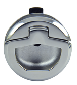 Allpa Niro Einlaßgriff Mit Drehverschluß, A=9-22mm, B=19-25mm, C=54mm, D=45mm