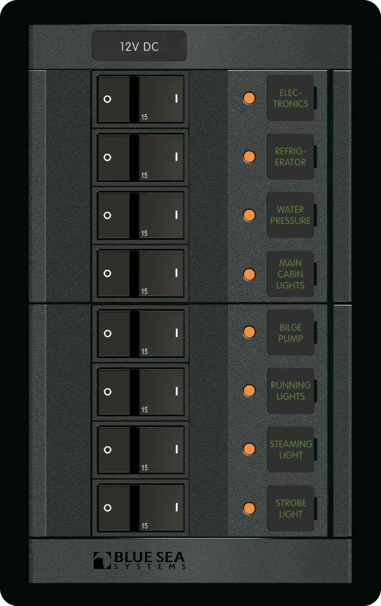 Panel 360 12VDC 8pos FR
