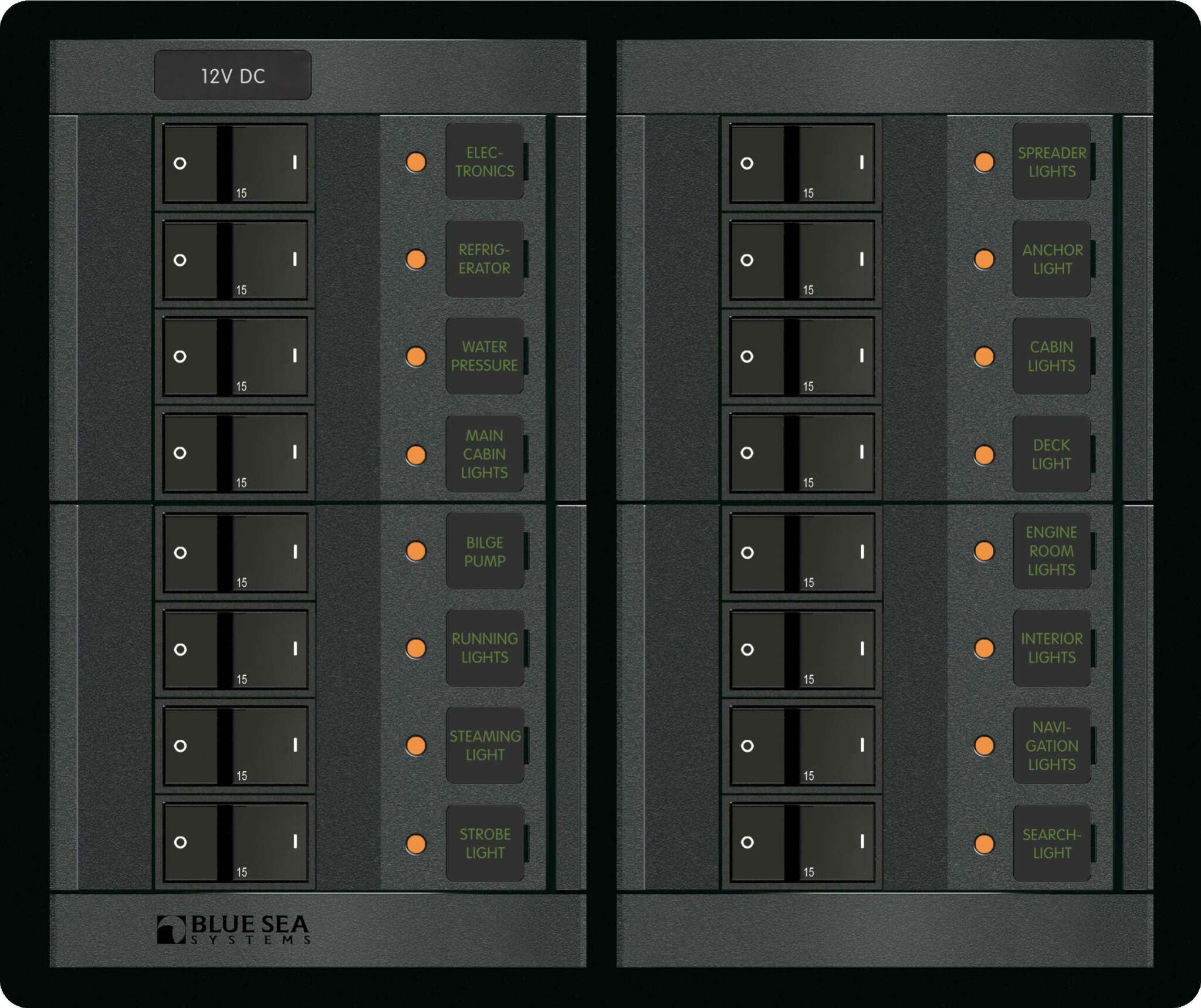 Panel 360 12VDC 16pos FR