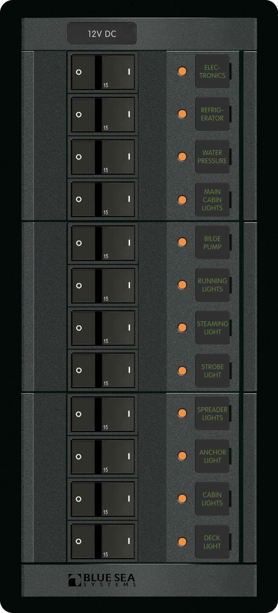 Panel 360 12VDC 12pos FR V
