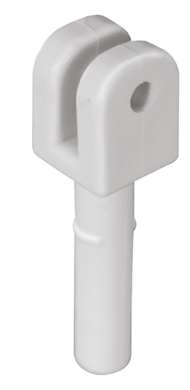 Allpa Nylon 'Ruderdolle'-Fitting (Bolzen) Ø12mm