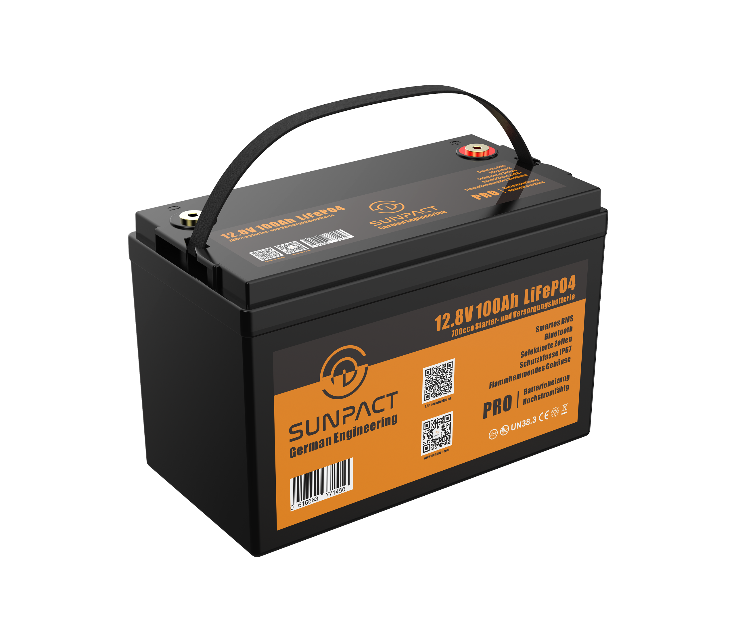 Sunpact Versorgungsbatterie LiFePo pro – 12V