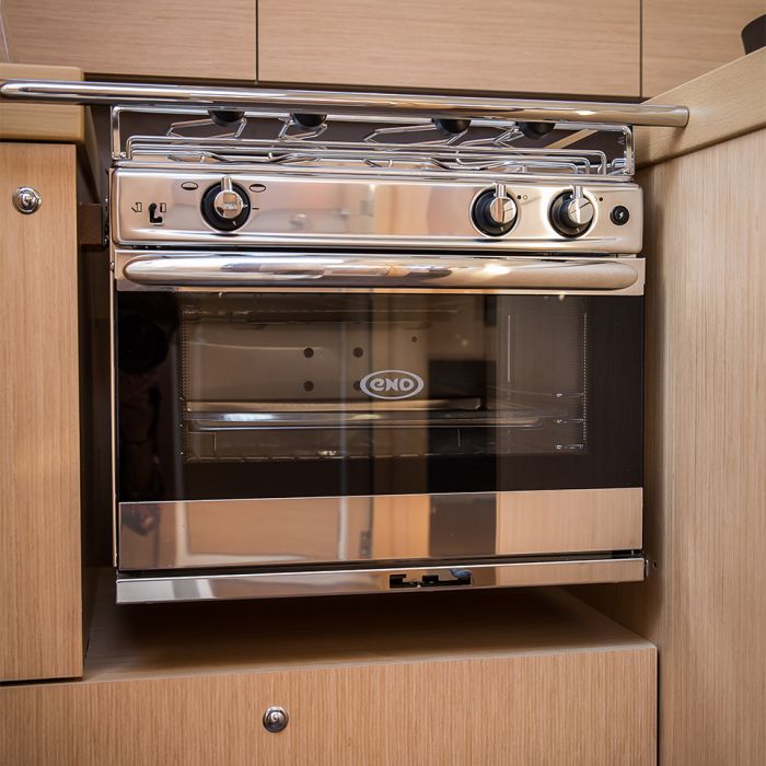 Eno GRAND LARGE 2-flammiger Kocher mit Backofen und Grill
