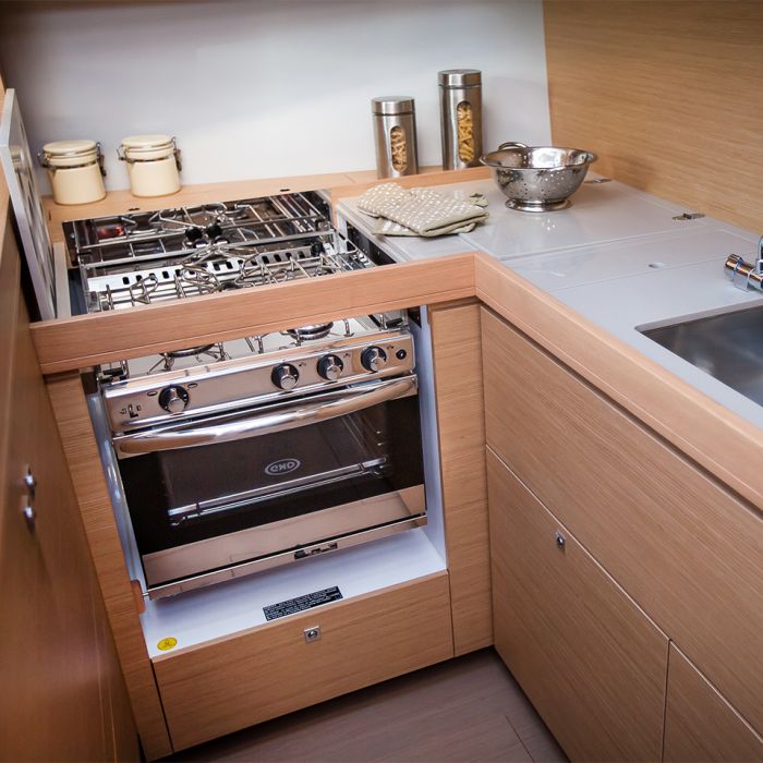 Eno GRAND LARGE 2-flammiger Kocher mit Backofen und Grill