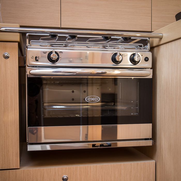 Eno GRAND LARGE 2-flammiger Kocher mit Backofen