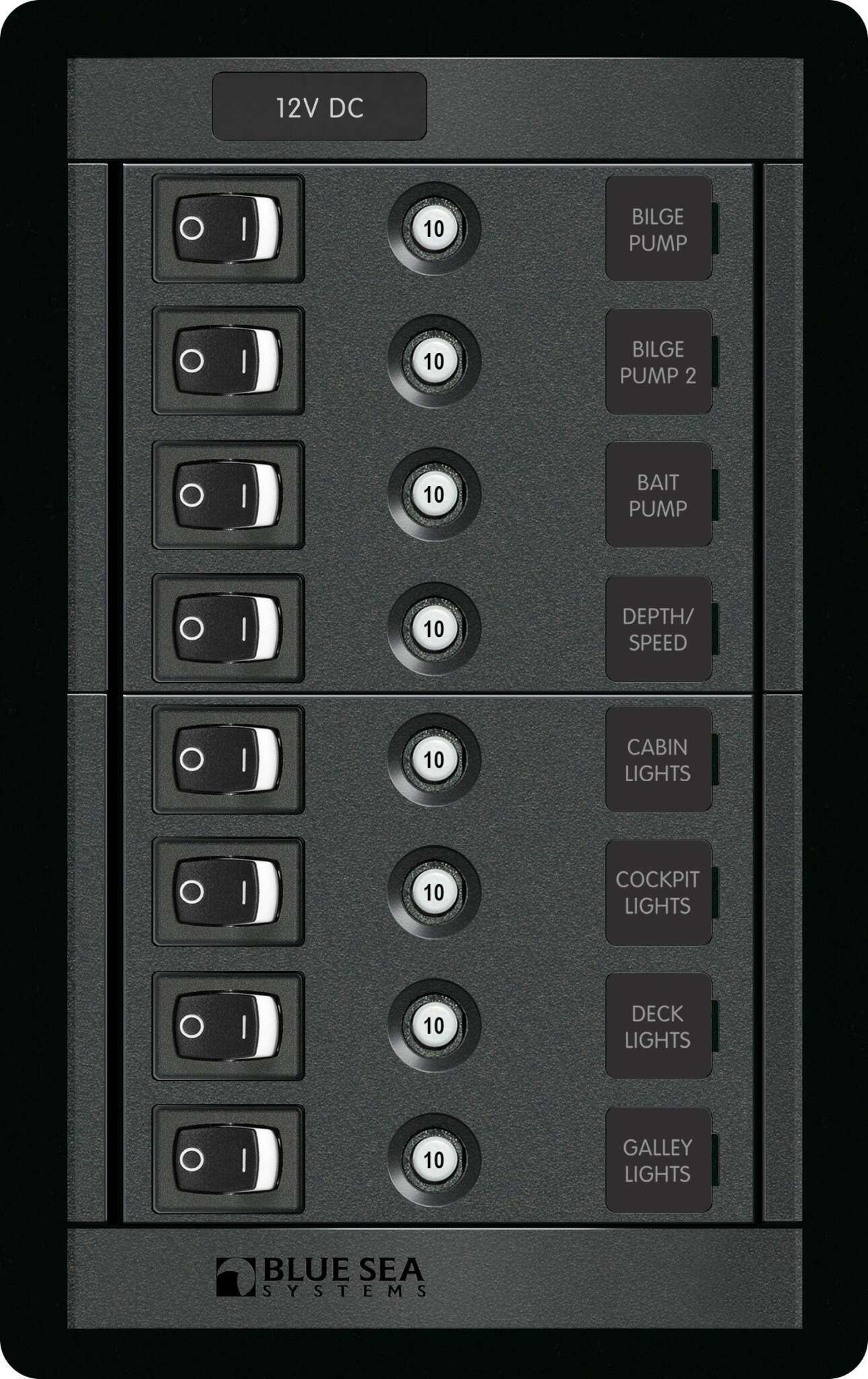 Panel 360 DC 8pos Sw CLB V