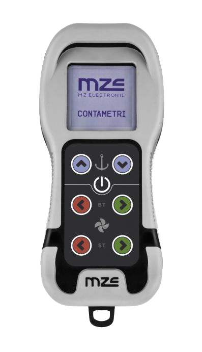 MZ-Electronic Drahtloze Fernbedienung, Modell 'Ev040', Radio Control Mit Kettenzähler