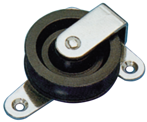 Allpa Niro Umlenkblock Für Tau 10mm, Scheibe Ø45mm, Bruchlast 300kg