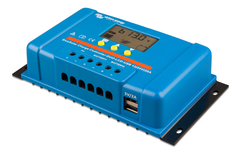 Victron BlueSolar PMW DUO LCD&USB 12/24V-20A