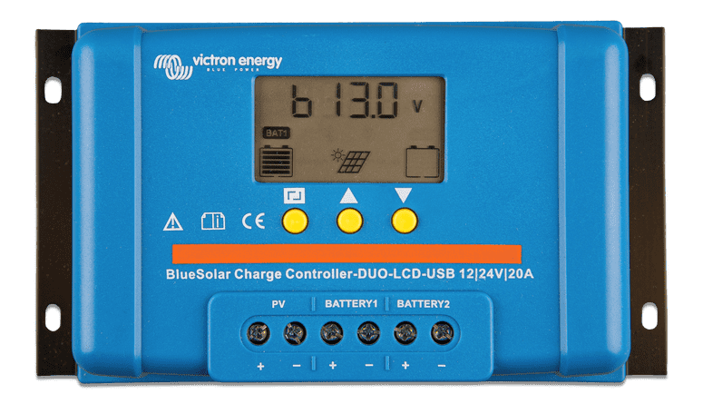 Victron BlueSolar PMW DUO LCD&USB 12/24V-20A