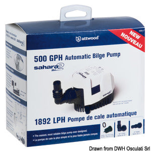 ATTWOOD Bilgenpumpe Sahara Mk2 S800 12V 39l