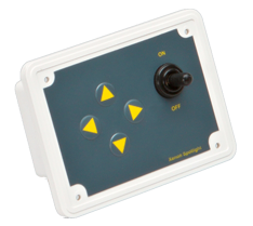 Allpa Ersatz Bedienpanel, 24v, 122x92x7mm, Einbautiefe 40mm