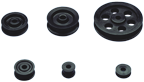 Allpa Nylon Scheibe Ø38,6mm, H=10mm, Loch Ø8,2mm
