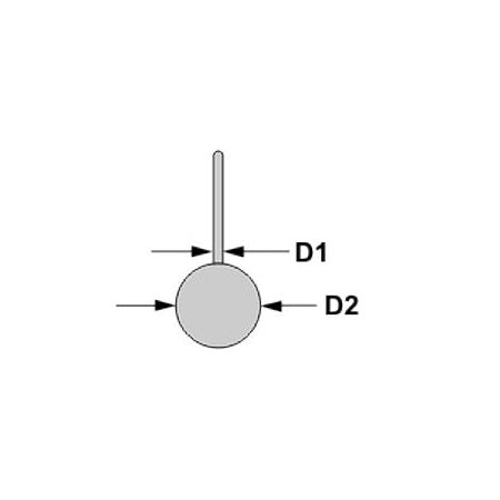 Mastrutscher 7,5mm für Schothornplatten HD2140/A
